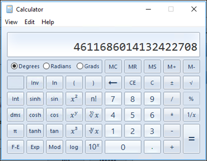 Captura de tela que mostra onde adicionar 100.000 ao valor atual.