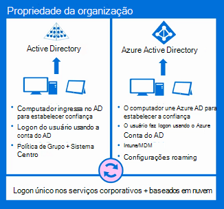 início de sessão do active directory Microsoft Entra.