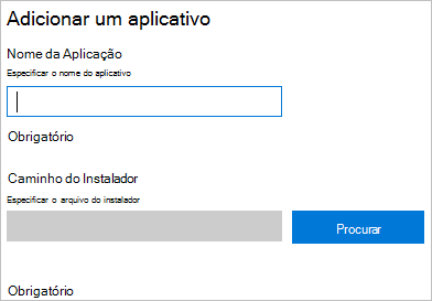 No Windows Configuration Designer, adicione uma aplicação.