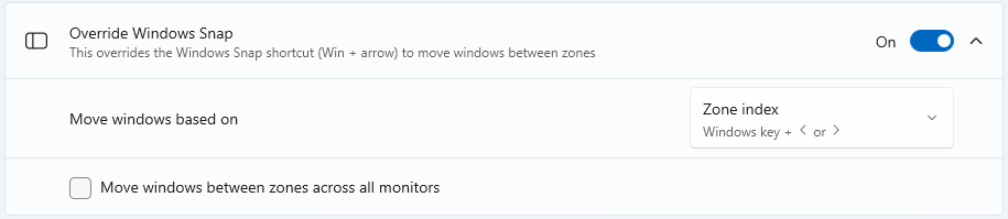 Configurações para Ajustar a Várias Zones via Teclado