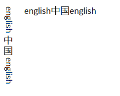 uma imagem de texto em inglês e chinês em layouts horizontais e verticais.