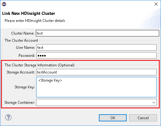 link cluster with storage credential eclipses.