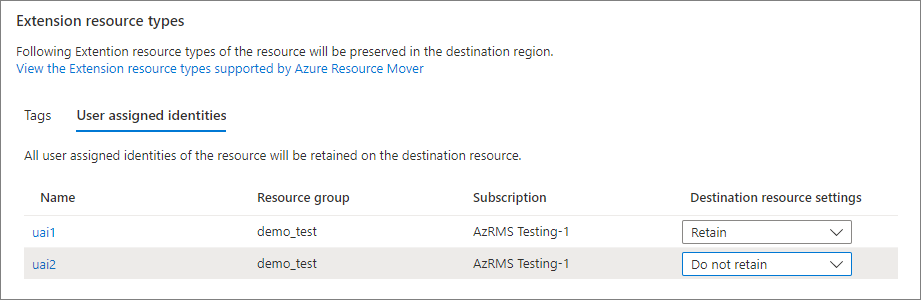 Recurso de extensão umi para VM