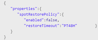 Exemplo de código de erro para usar a versão correta da API.