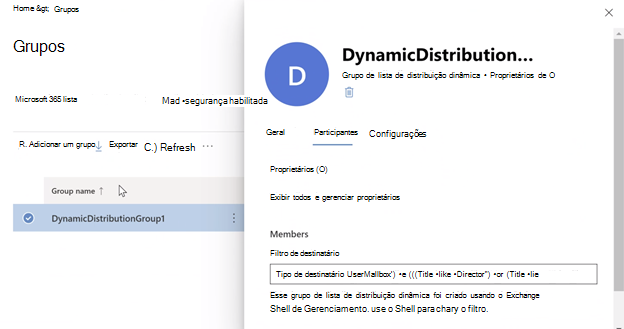 como o DDL é criado no novo EAC