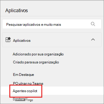 Capturas de ecrã da página Aplicações a mostrar a categoria de aplicações do Microsoft Power Platform.