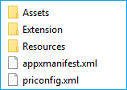 priconfig in folder