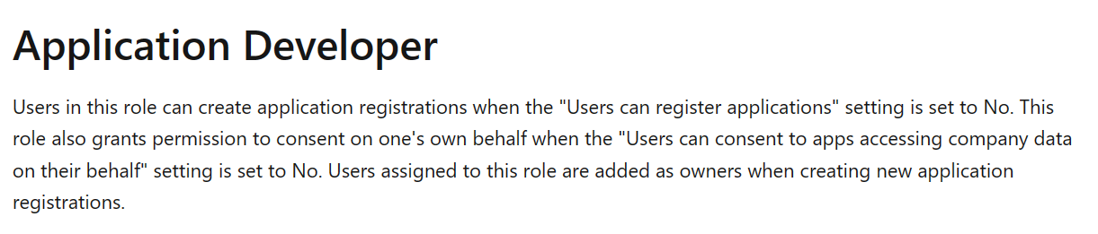 Captura de ecrã da descrição da função incorporada do programador.