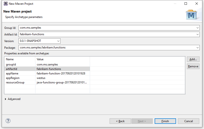 Eclipse Maven criar2