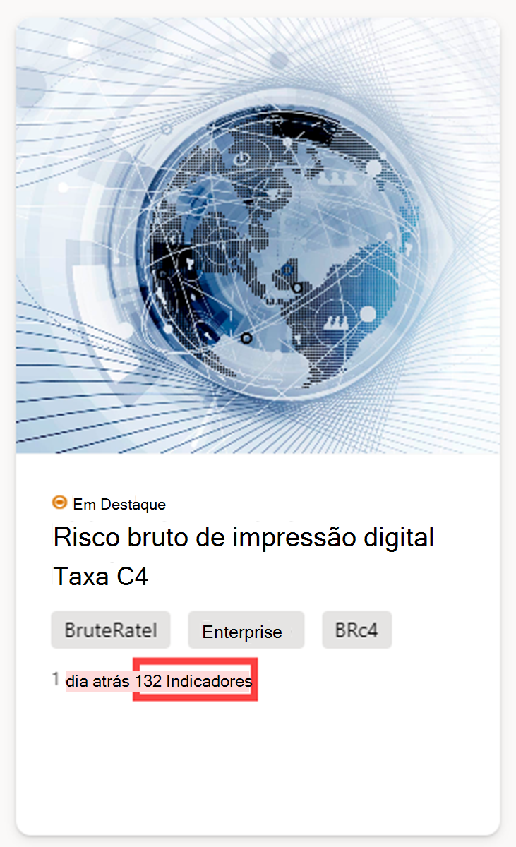 Descrição geral de artigo TI em destaque