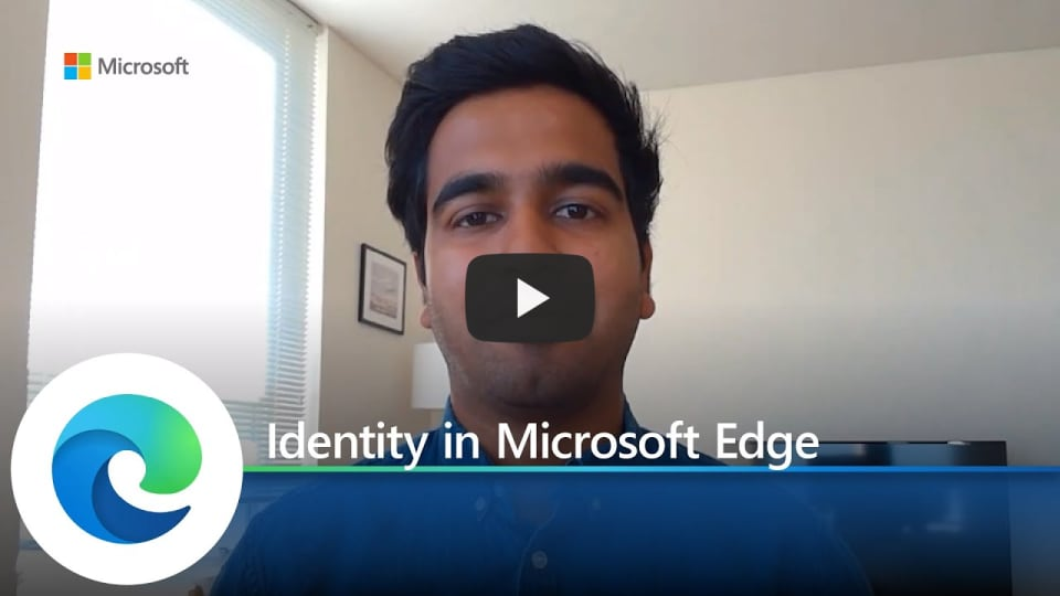 Identity no Microsoft Edge