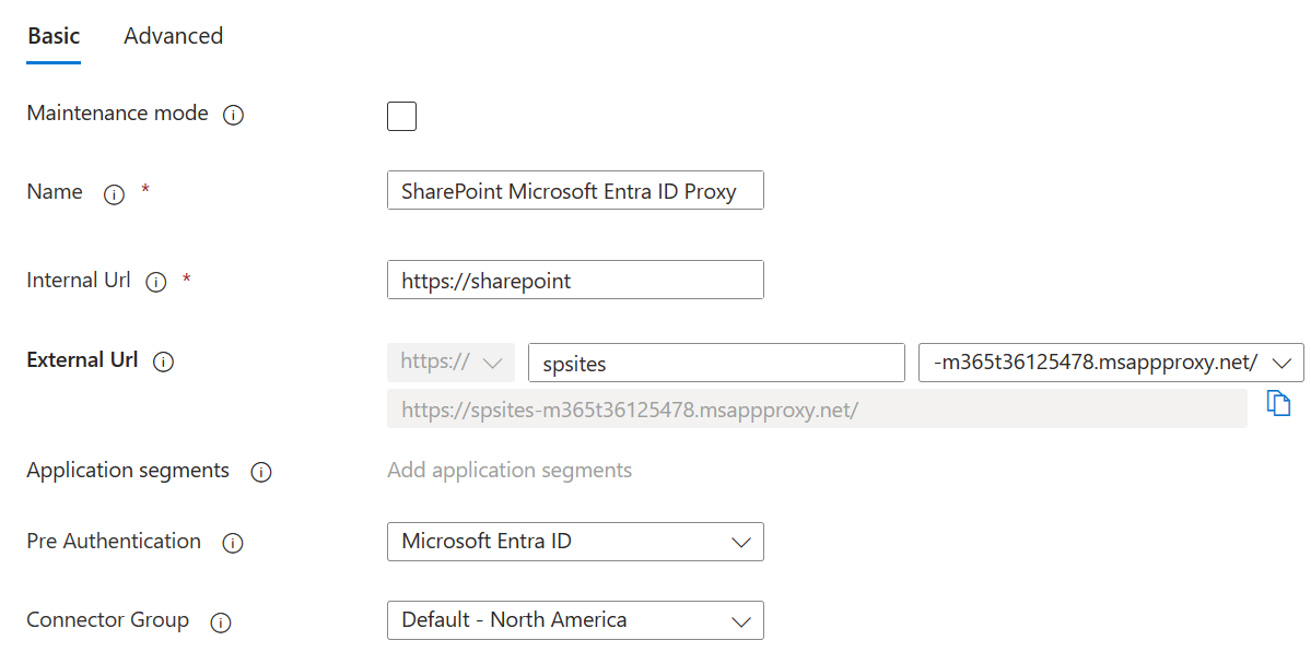 Publicar o SharePoint como aplicativo