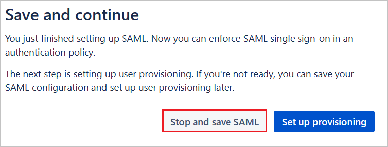 A captura de tela mostra a imagem de salvar a configuração.