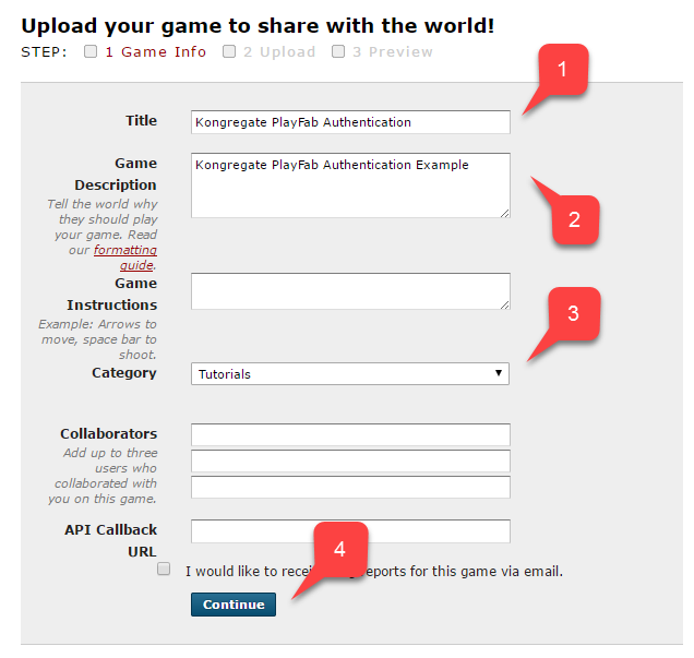 Kongregate upload your game