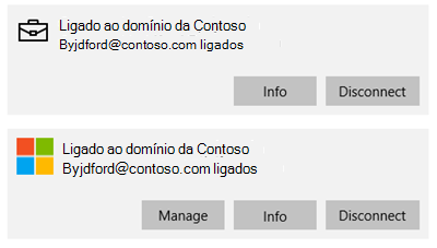 Selecione o nome da sua conta junto à pasta ou logótipo da Microsoft.