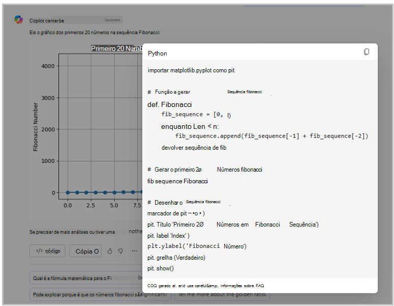 Resposta de código Python à linha de comandos do utilizador