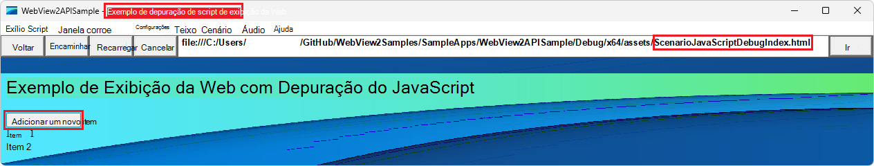 Ficheiro HTML composto 