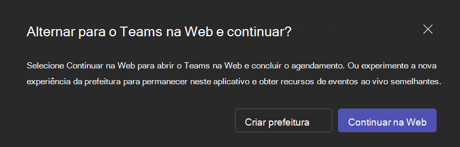 Captura de ecrã do tema de reunião da Contoso Education com o logótipo, a imagem e as cores da marca.