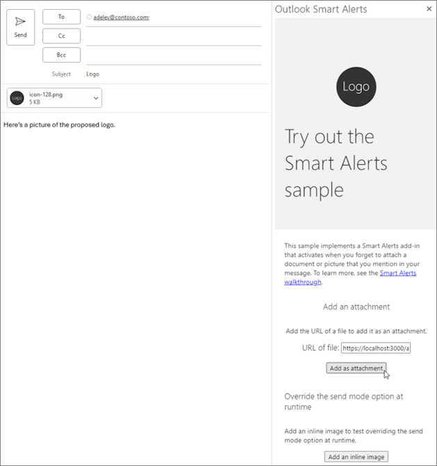 Painel de tarefas com uma opção para adicionar um anexo.