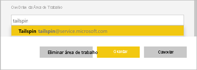 Captura de ecrã de Especificar uma localização do OneDrive.