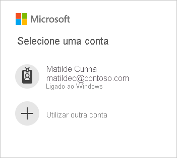 Microsoft sign-in screen