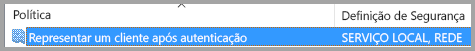 Representar uma política de cliente