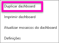 Captura de ecrã a mostrar Guardar uma cópia no menu Ficheiro.