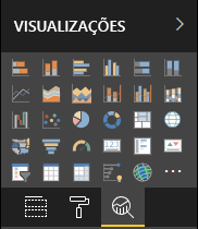 Screenshot of the Analytics pane in the Visualizations section.