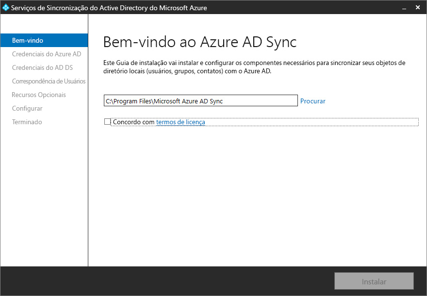 Welcome to Azure AD Sync