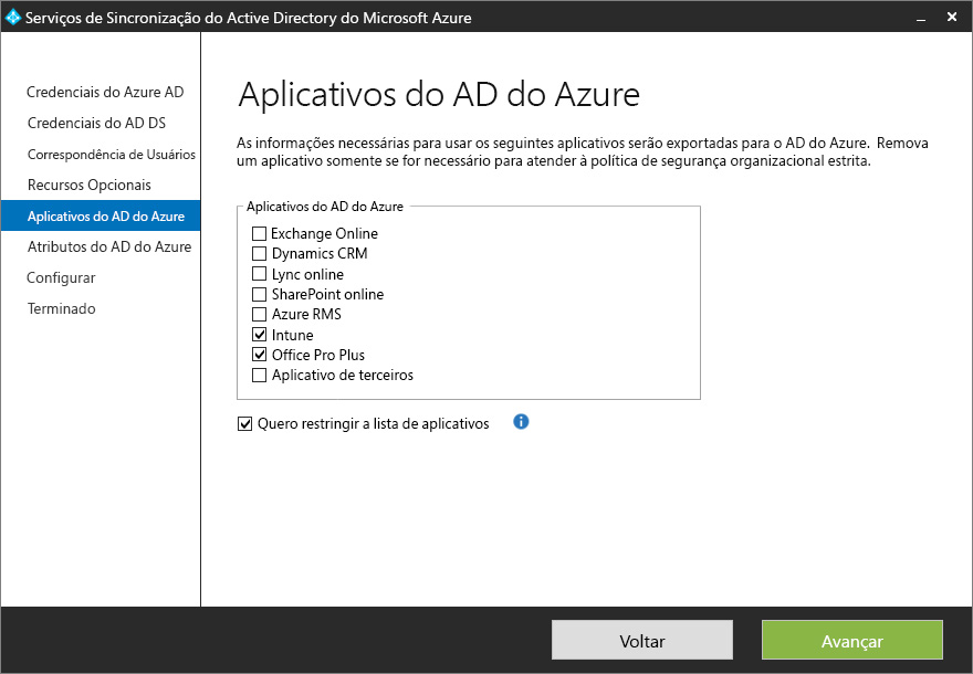 Azure AD apps