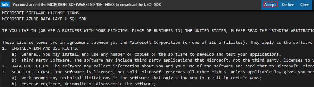 Aceitar os Termos de Licenciamento para Software Microsoft