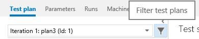 Filtering test plans