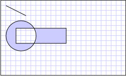 Uma geometria composta criada com um GeometryGroup