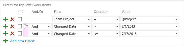 Filtrar com base em um intervalo de datas