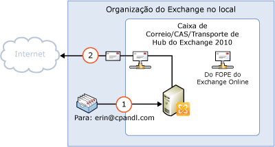 Saída local direta para a Internet