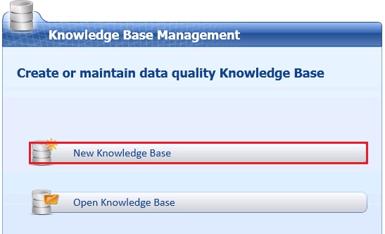 Gerenciamento da Base de Dados de Conhecimento – Novo