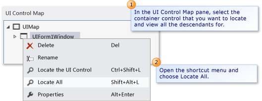 Localizar todos os controles de descendentes