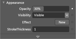 Shadow Properties Appearance Opacity