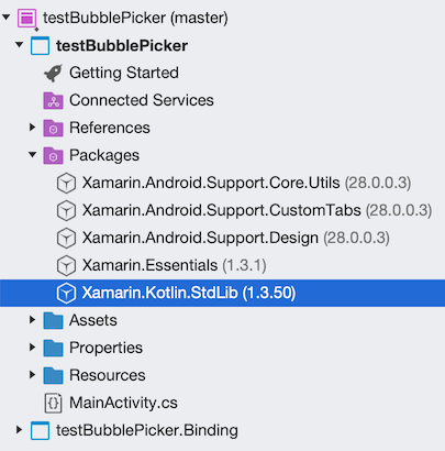 Visual Studio Add StdLib NuGet