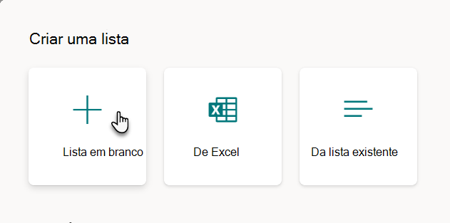 Selecionando lista em branco