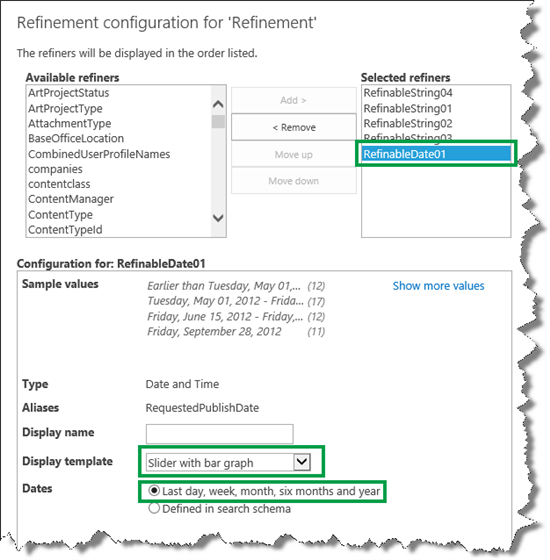 Configurar o Controlo de Deslize com a Barra