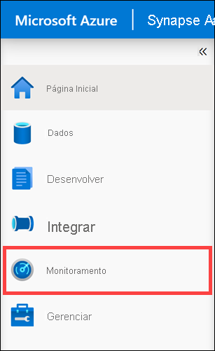 O item de menu Hub Monitor está selecionado.