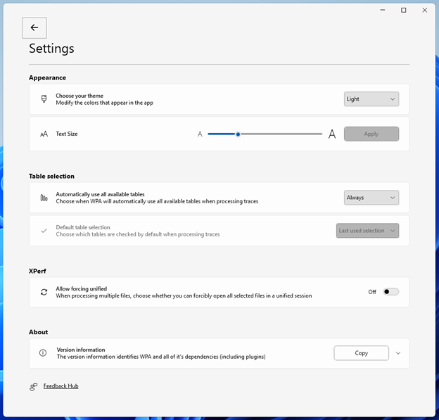 Imagem de configurações do WPA