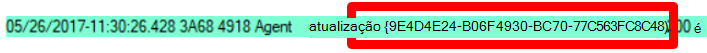 Windows Update identificadores de atualização.