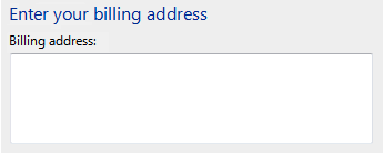 captura de tela da caixa de texto com rótulo repetitivo