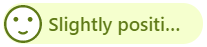 Слегка положительная тональность.