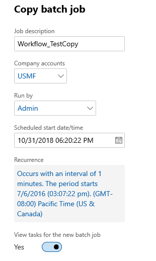 Copy Batch Form.