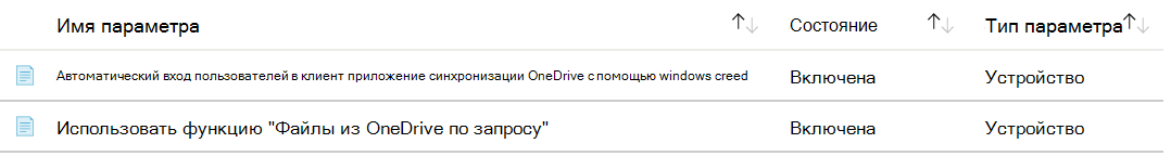 Снимок экрана: создание административного шаблона OneDrive в Microsoft Intune.