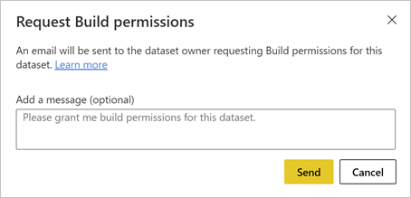 Screenshot of the default Build permission request dialog.