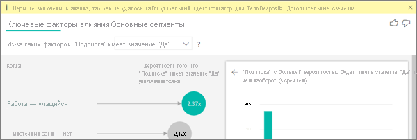 Снимок экрана: меры, не включенные в сообщение об ошибке.